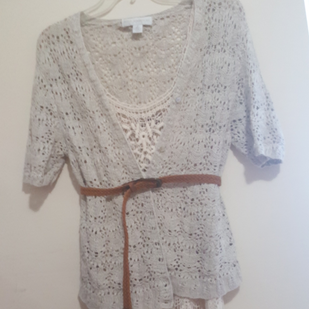 Sophistcate crochet  cardigan